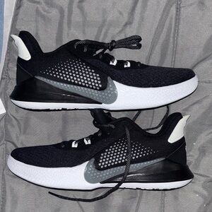 Kobe Nike Mamba Fury”Snakeskin-Black smoke grey size 7.5